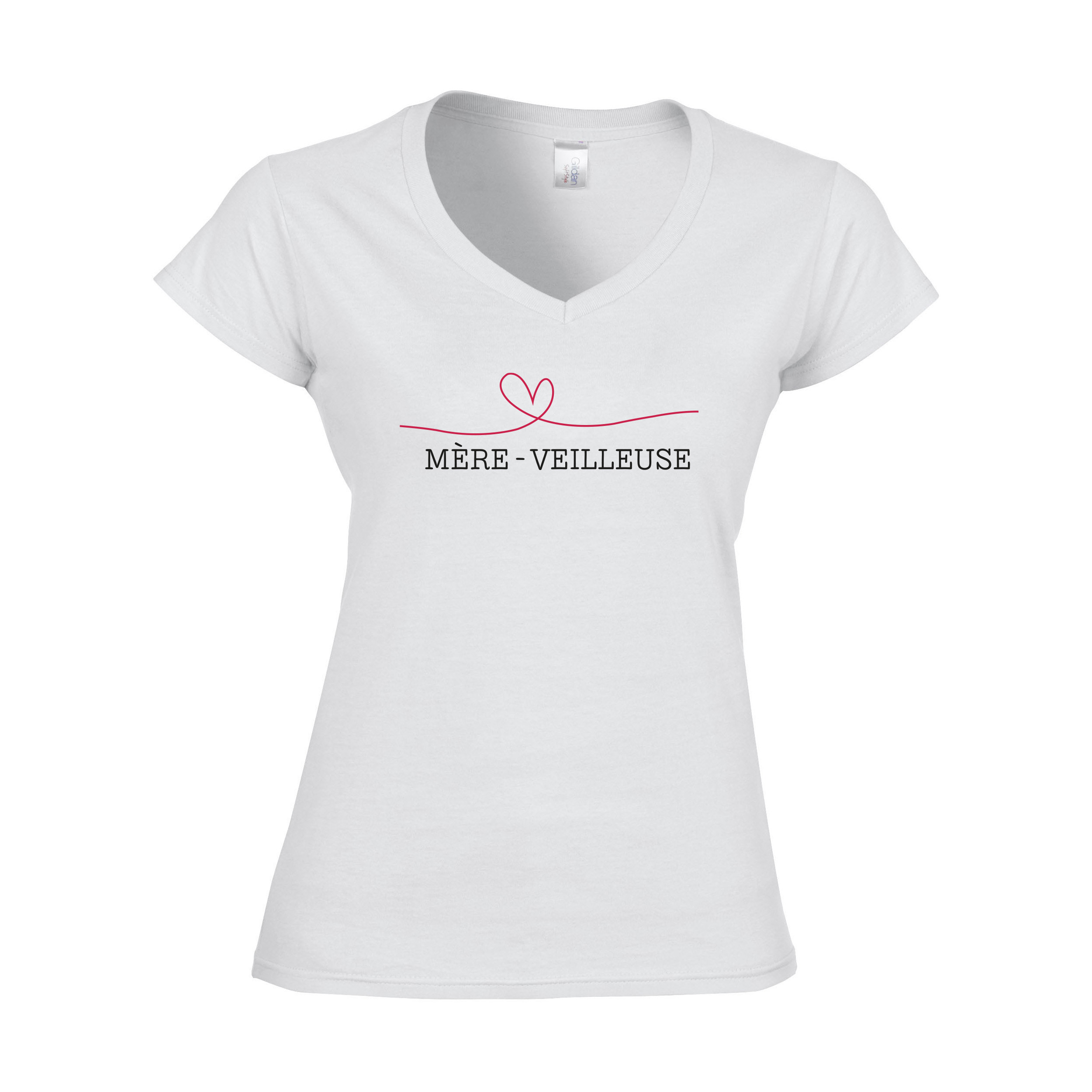T shirt f te des m res M re veilleuse Coene Marcoux Impression