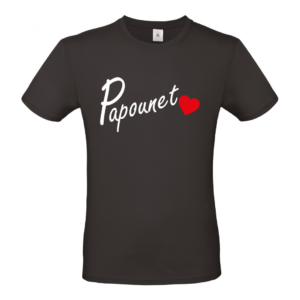 t-shirt fête des pères Papounet